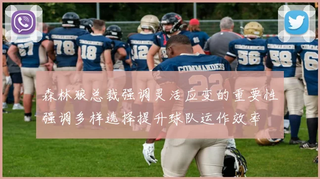 森林狼总裁强调灵活应变的重要性强调多样选择提升球队运作效率