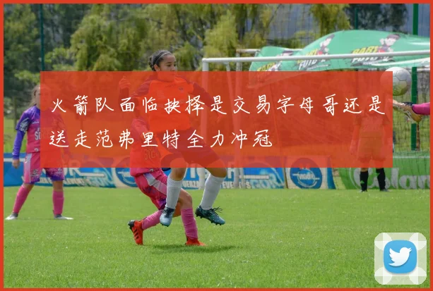 火箭队面临抉择是交易字母哥还是送走范弗里特全力冲冠